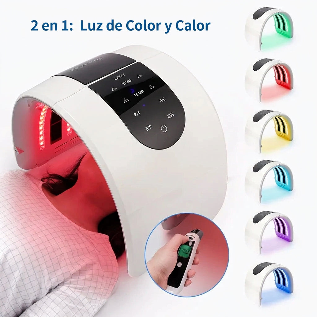 Dispositivo de fototerapia LED PDT facial y corporal para salón, spa y uso doméstico