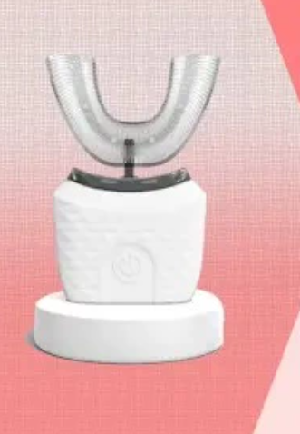 Cepillo de dientes eléctrico ultrasónico en forma de U
