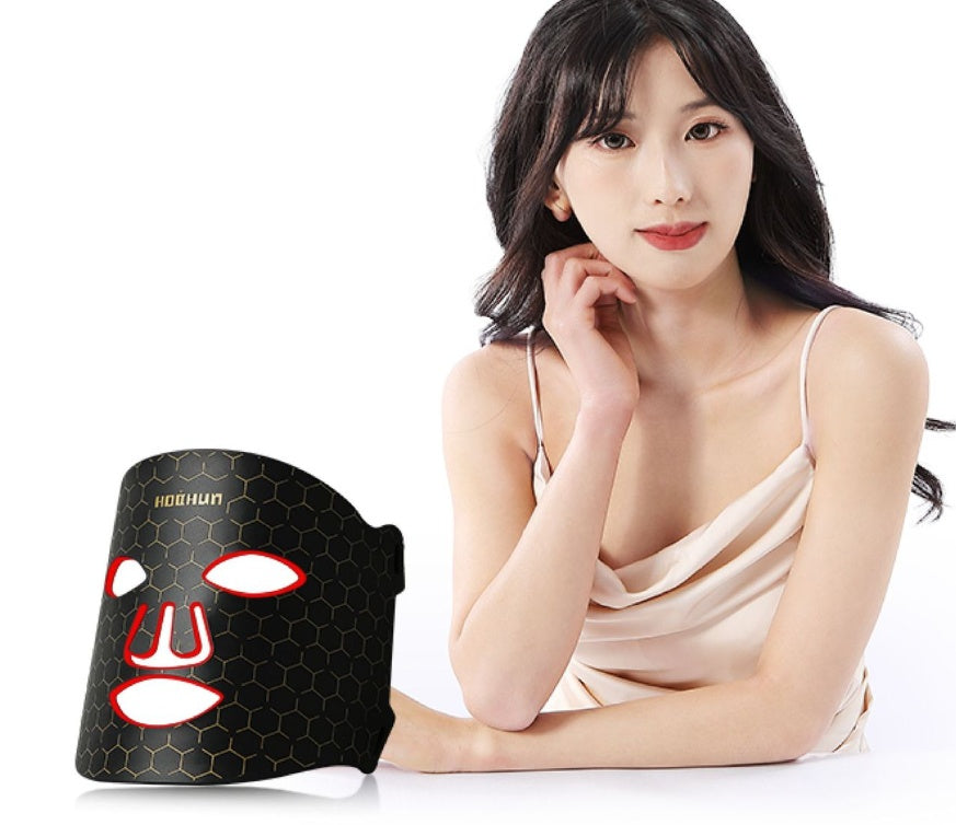 Máscara facial LED de 7 colores