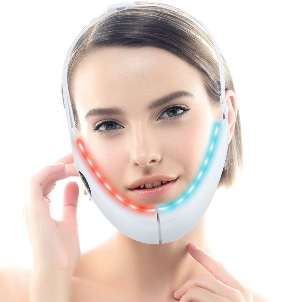 Dispositivo de lifting facial con luz roja y azul