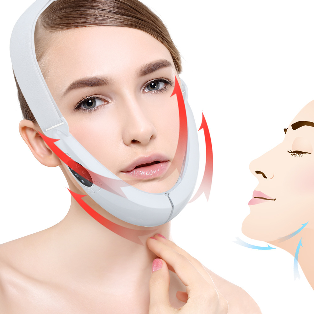 Dispositivo de lifting facial con luz roja y azul