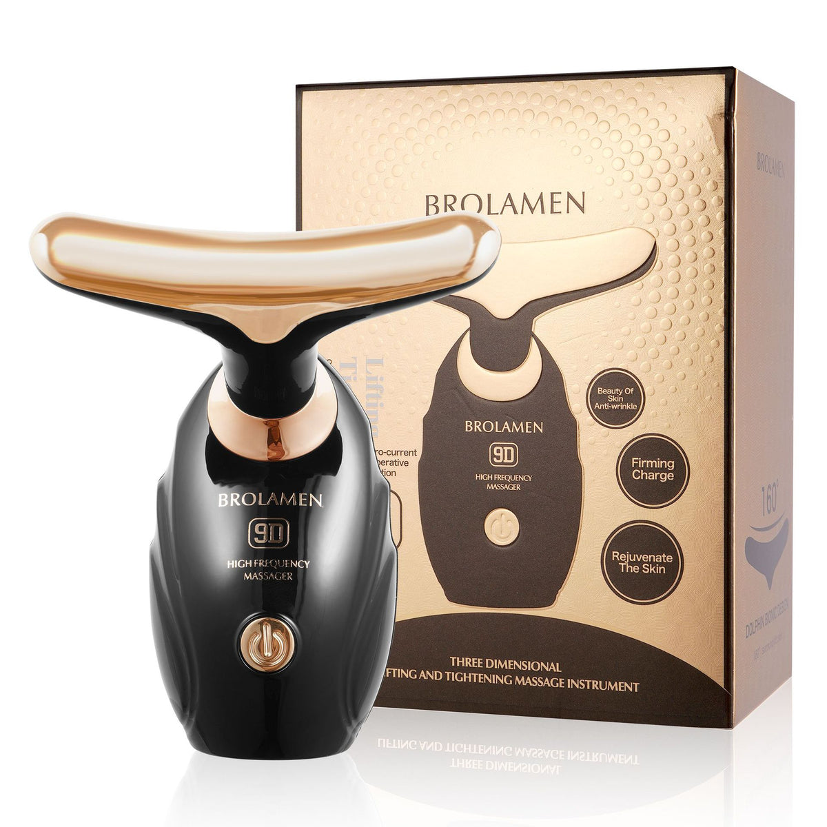 Masajeador facial eléctrico con efecto lifting 3D